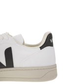 Veja Leather Trainers With Logo
