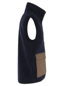 Mc2 Saint Barth Sherpa Waistcoat With Patch Pockets
