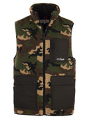 MC2 Saint Barth Sherpa Waistcoat met patch -zakken