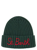 MC2 Saint Barth Wool e Cashmere Blend Hat con ricamo