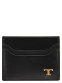Tod's Leather Card Holder With Logo