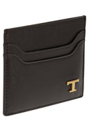 Tod's Leather Card Holder With Logo