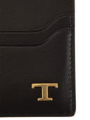 Tod's Leather Card Holder With Logo