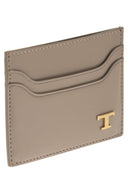 Tod's Leather Card Holder With Logo