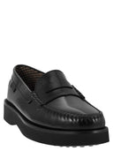 Tod's lederen mocassin met rubberen bodem