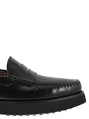 Tod's lederen mocassin met rubberen bodem