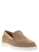 Tod's Suede Slipper Moccasin