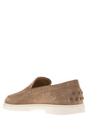 Tod's Suede Slipper Moccasin