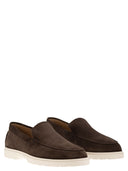 Tod's suede slipper mocassin
