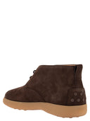 Stivali in pelle scamosciata di Tod