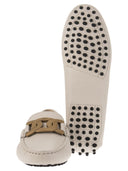 Tod's Moccasin With Metal Chain