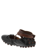 Ballerina in pelle di tod di Tod con cinturino