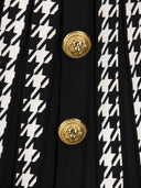 Balmain Pleated Miniskirt With Buttons
