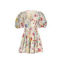 Zimmermann Printed Linen Mini Dress