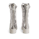 Christian Louboutin Pavleta Silver Boots