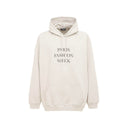 Balenciaga Logo Cotton Hoodie