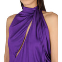 Versace versace top drappeggiato