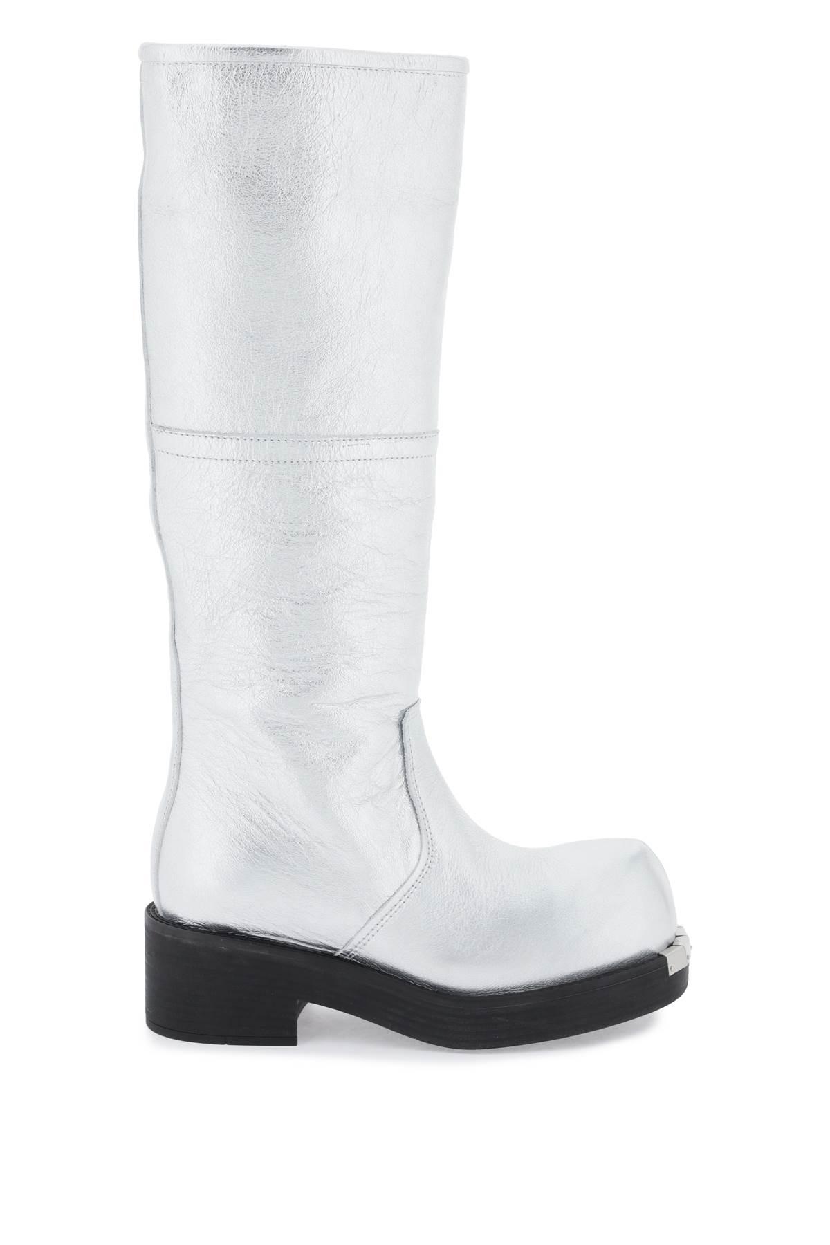 mm6 maison margiela white boots