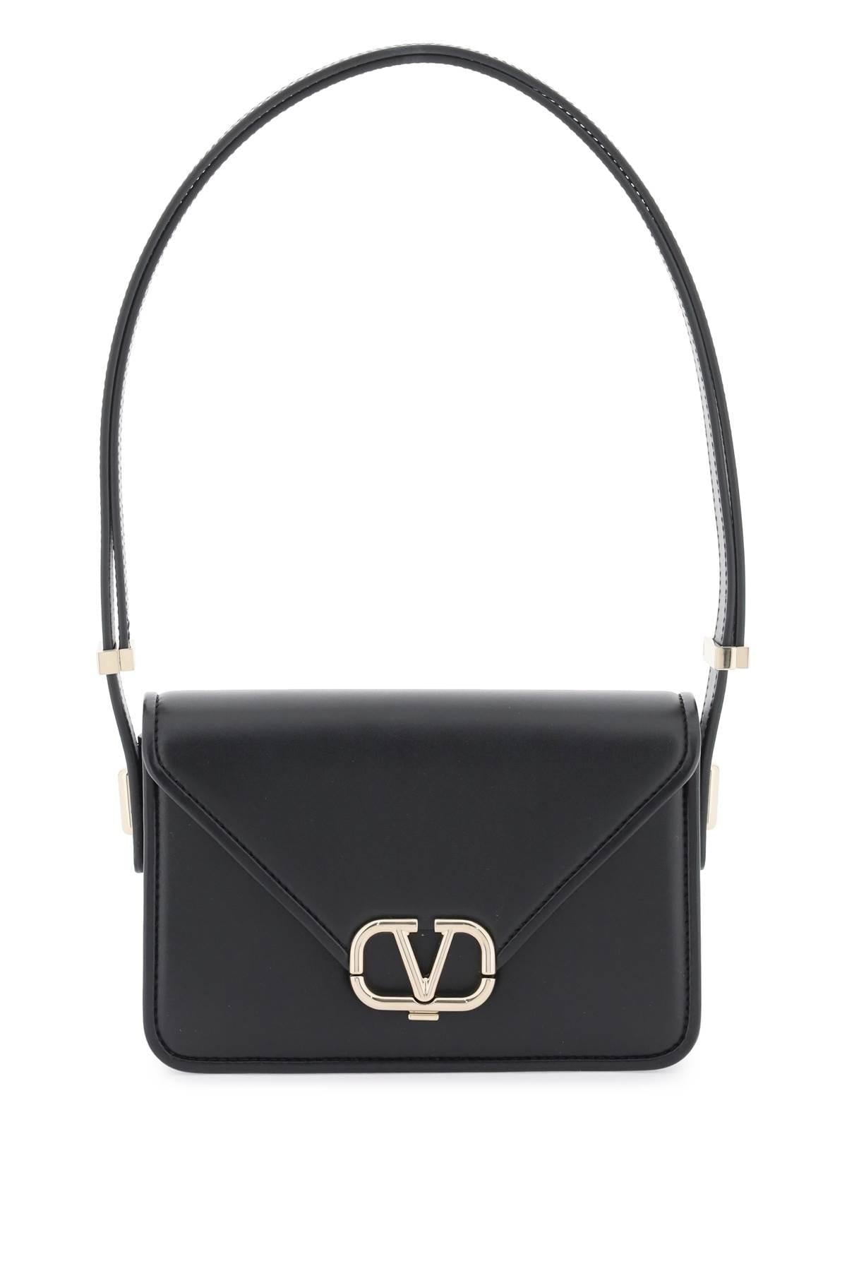 Valentino Garavani Small Letter Leather Shoulder Bag