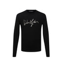 Dolce & Gabbana Logo Embroidered Wool Sweater