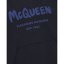 Felpa con cappuccio del logo Alexander McQueen