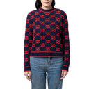 Gucci Gg Wool Bouclé Jacquard Sweater