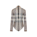 Burberry Ta n Bobisuit in pizzo