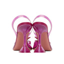 Amina Muaddi Amina Mu I Rosie Glass Slingback Pumps