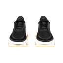 Balmain Leather And Fabric Sneakers