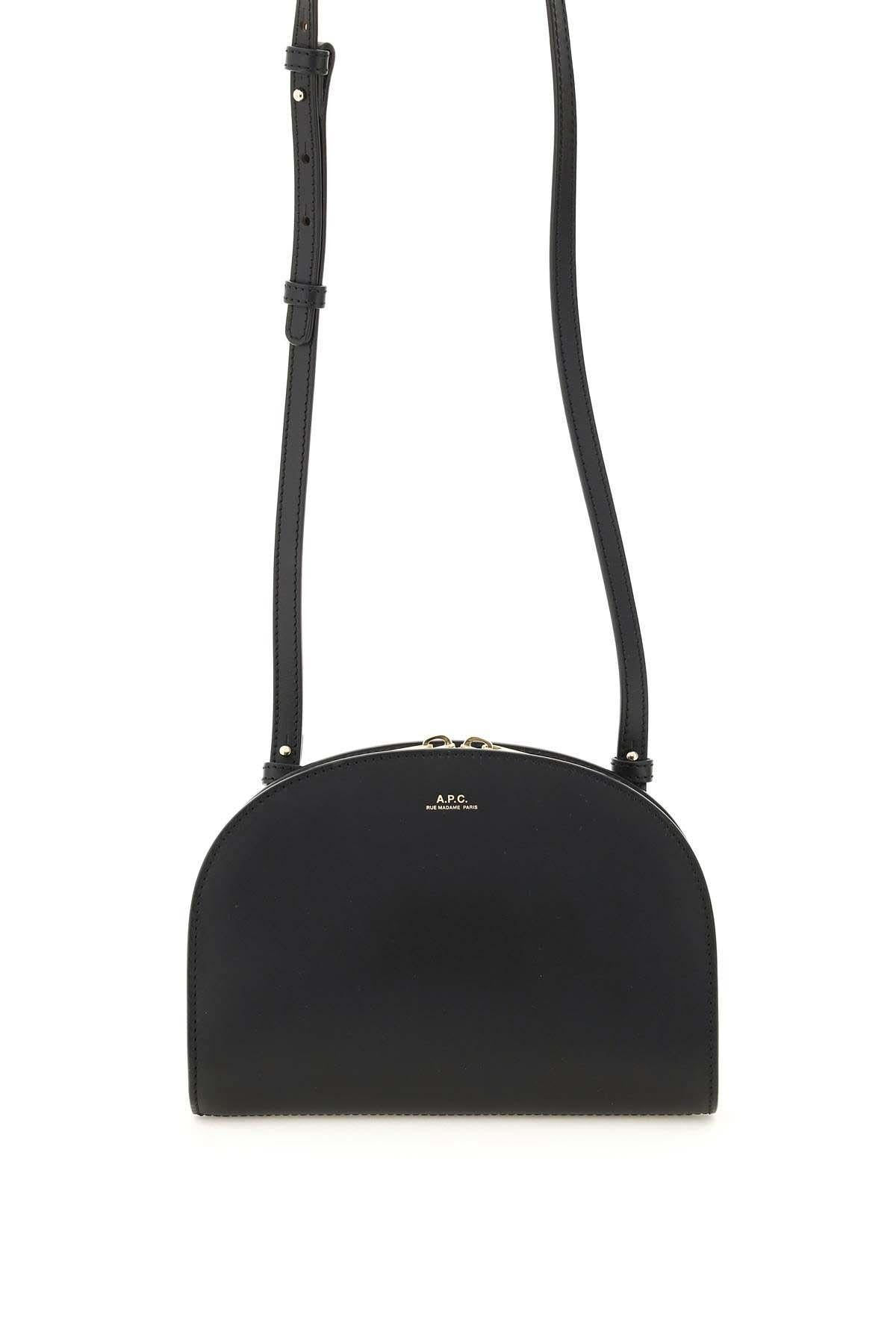 Demi Lune leather handbag