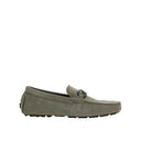 Fendi Suede Driver Loafers
