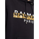 Balmain Logo Kapuzen -Sweatshirt