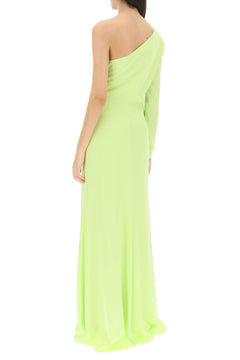 Roland Mouret strapless crepe gown - Green