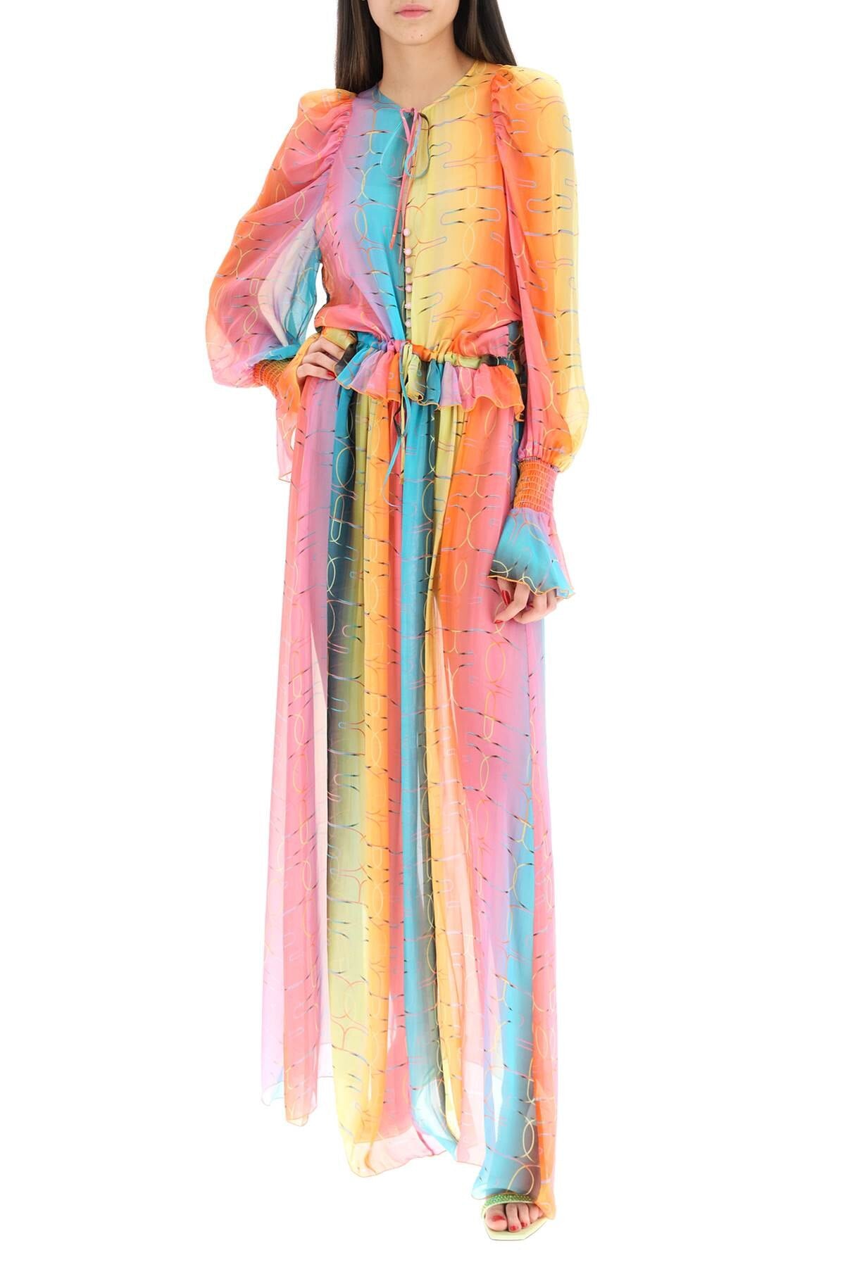 Rainbow Chiffon Dresses