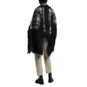 Maison Margiela Faux Fur Trimmed Cape Jacket