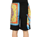 Versace Versace Barocco Goddess Night Print Shorts