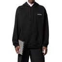 Valentino Valentino Logotipo de algodón sudadera