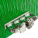 Alexander Mcqueen Jewelled Shoulder Bag