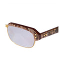 Occhiali da sole rettangolari del logo Gucci