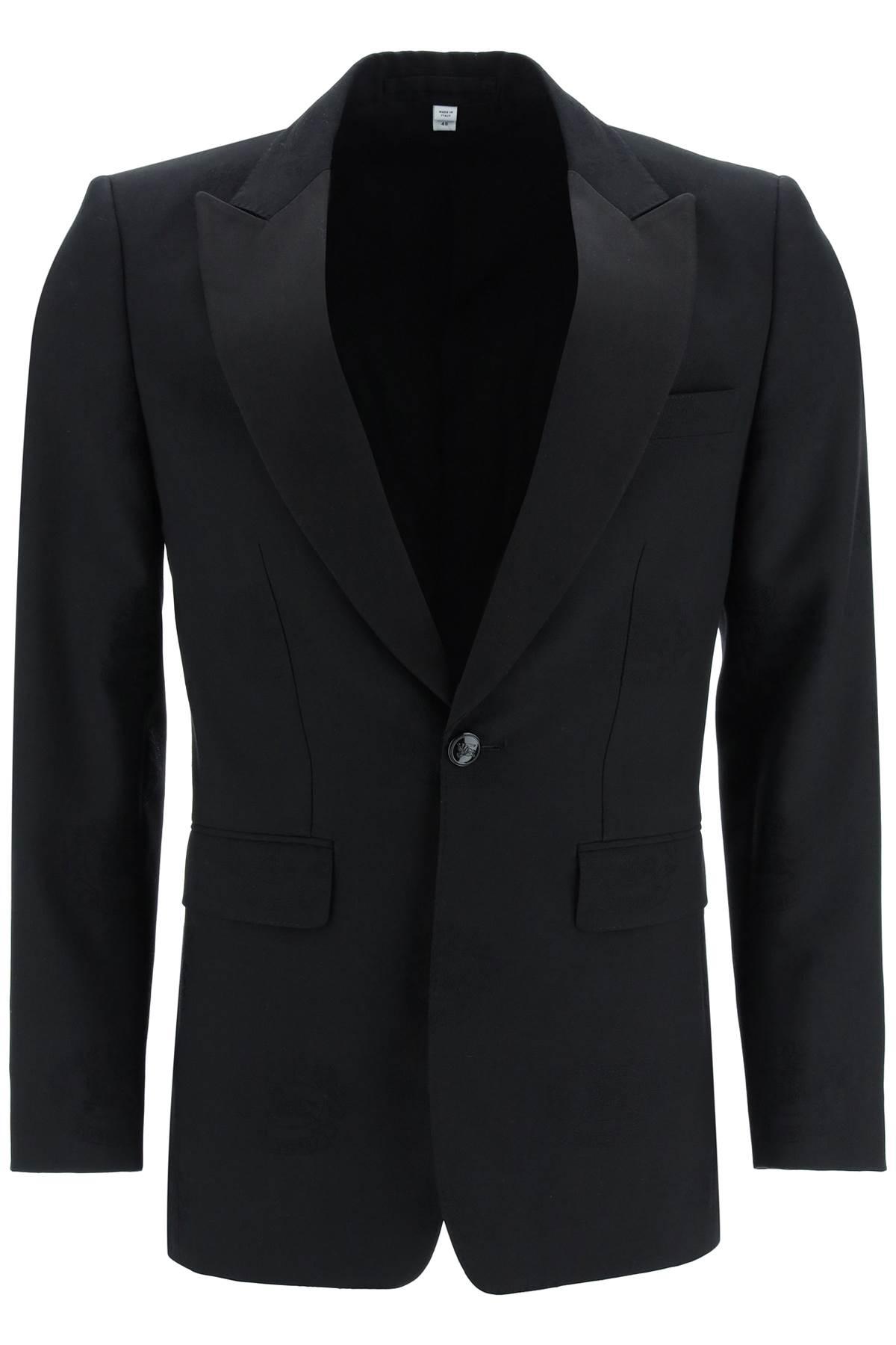 Burberry Tuxedo Jacket With Jacquard Details 48