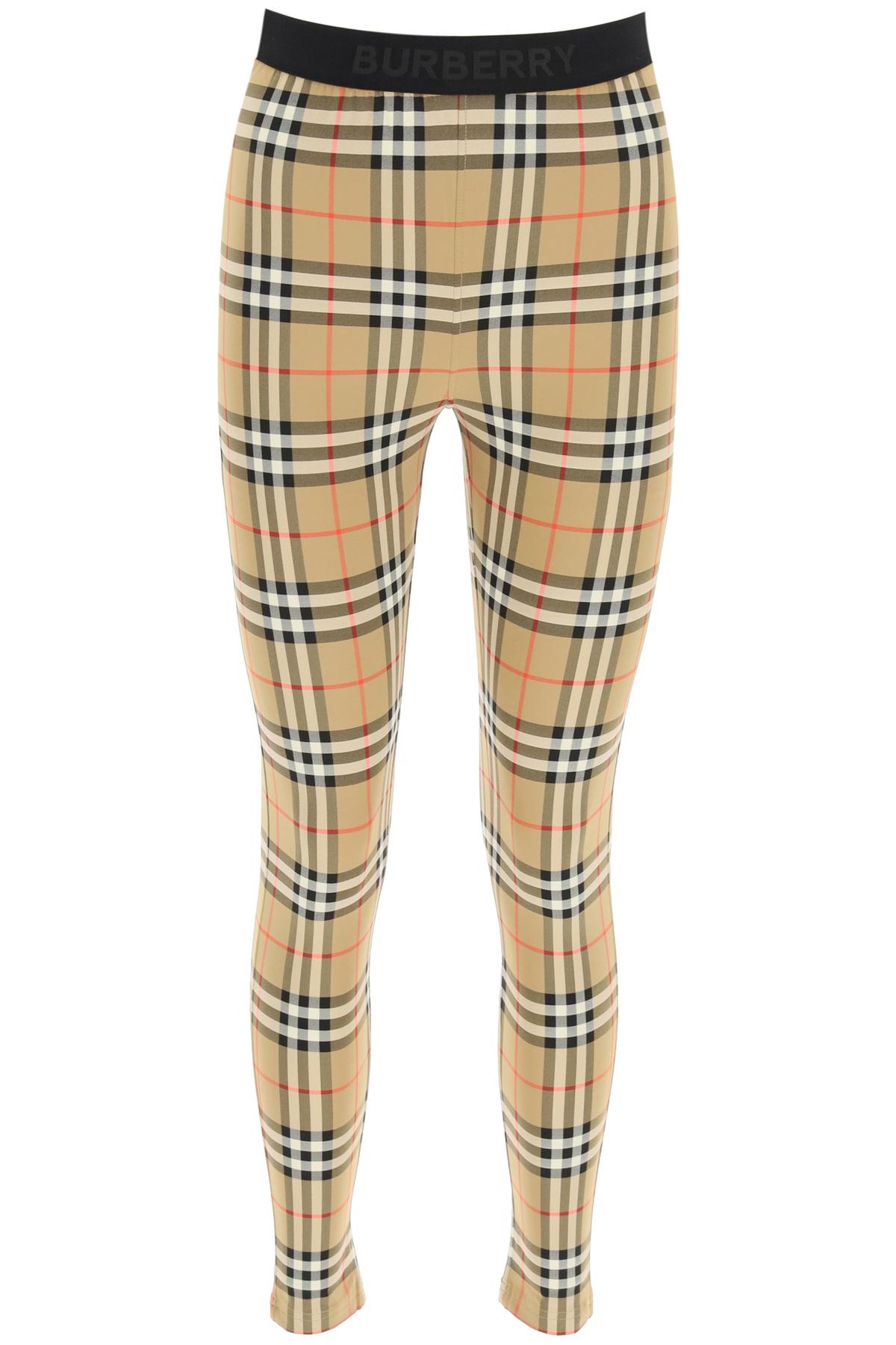 Burberry vintage 2025 check leggings