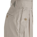 Pantalones de cintura alta prada