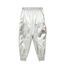 Pantalones cubiertos de plata Stella McCartney
