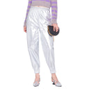 Pantalones cubiertos de plata Stella McCartney
