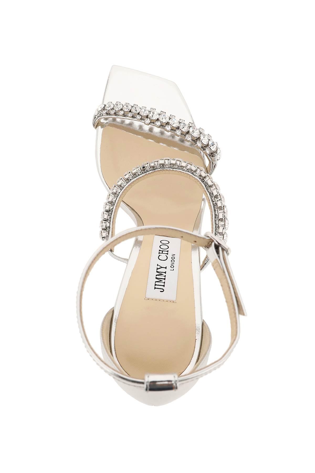 Sandali argento hot sale jimmy choo