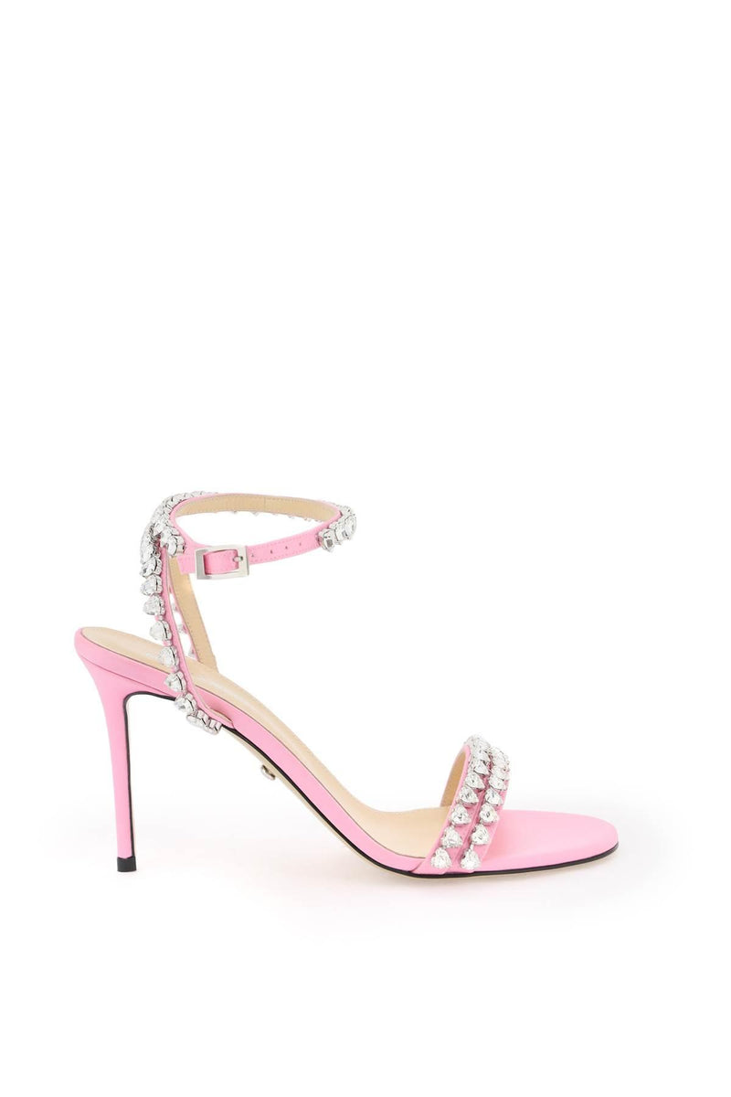 Mach E Mach Audrey Sandals With Crystals | Balardi