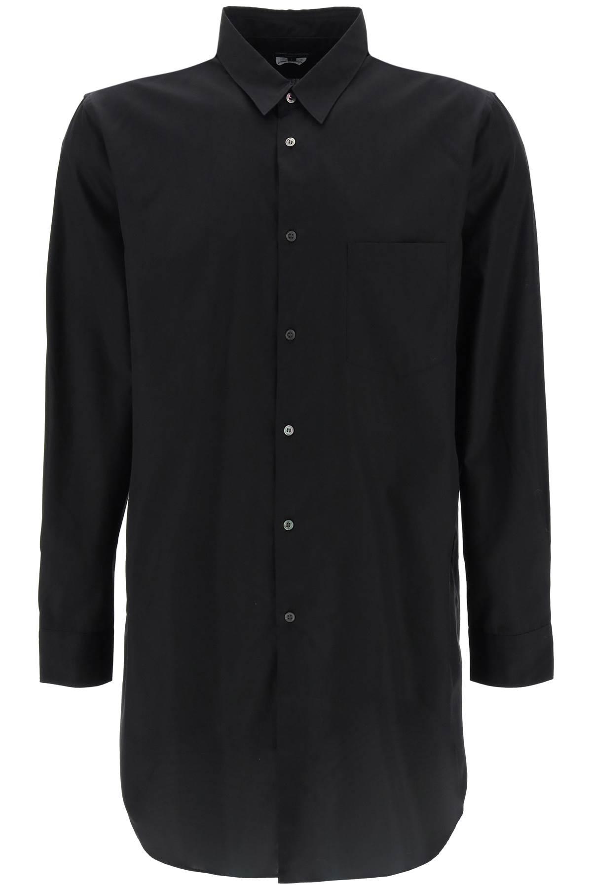 Comme Des Garcons Homme Plus Maxi Shirt In Poplin | Balardi 
