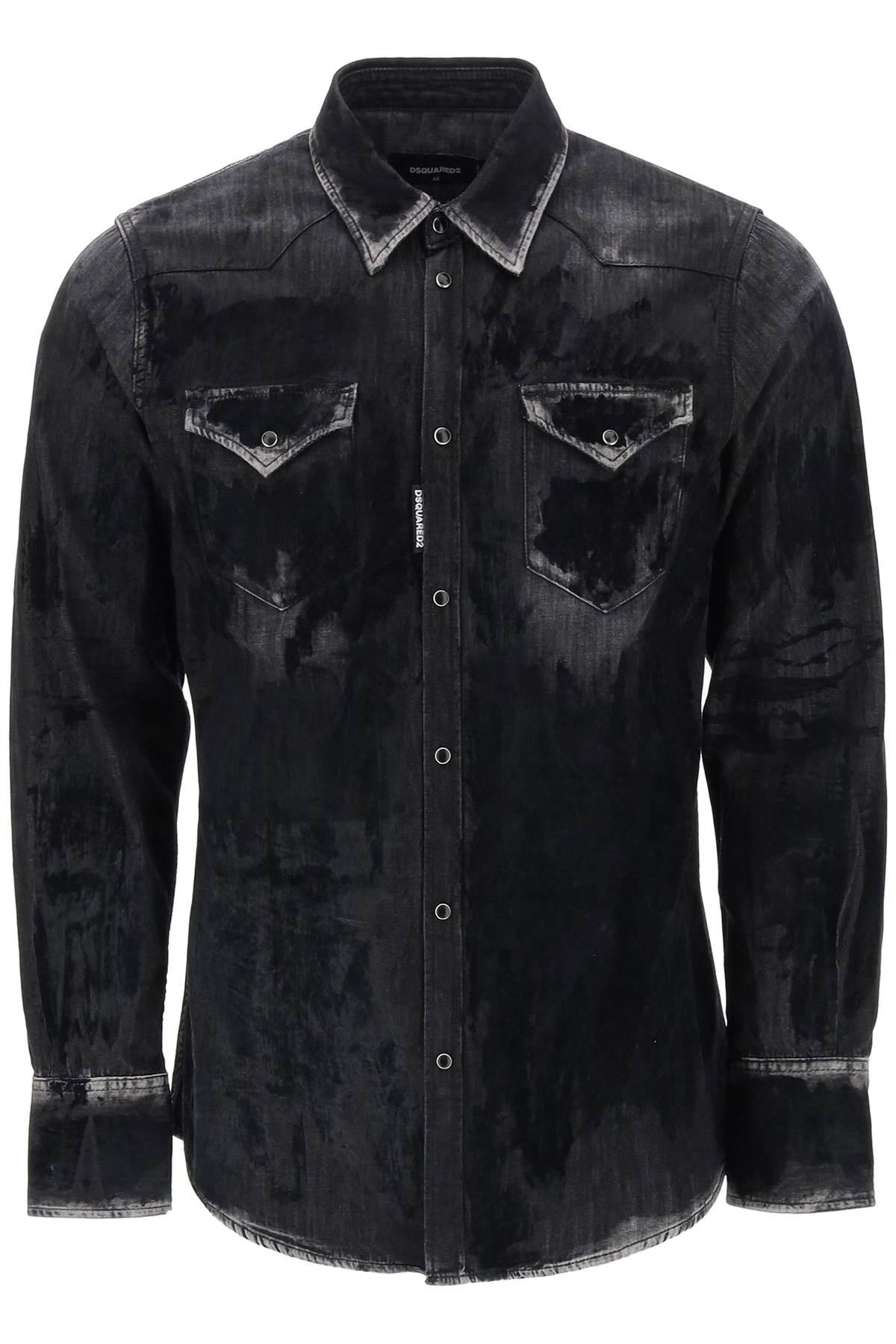 Camisa discount vaquera dsquared2