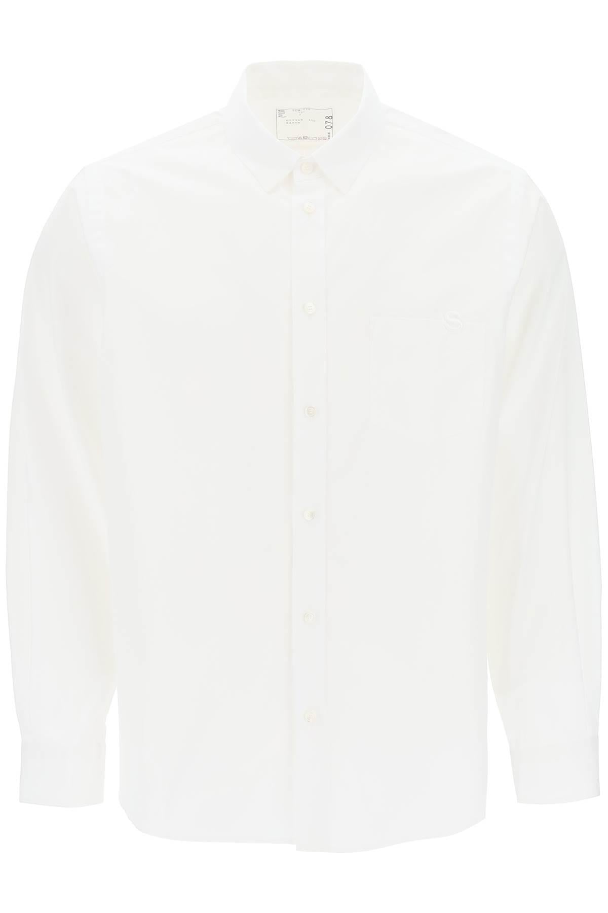 Sacai Thomas Mason Cotton Poplin Shirt | Balardi