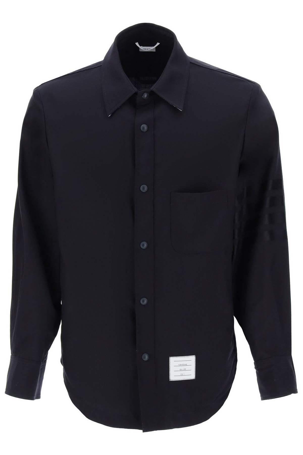 4-Bar wool shirt